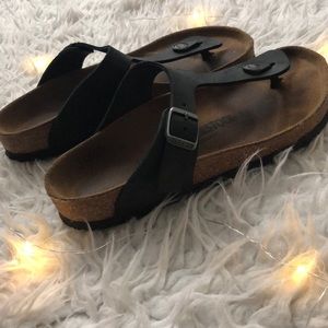 Black Birkenstocks